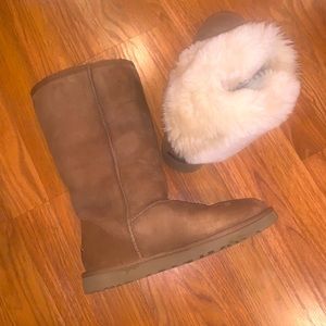Ugg Chestnut Tall Boot Size 8